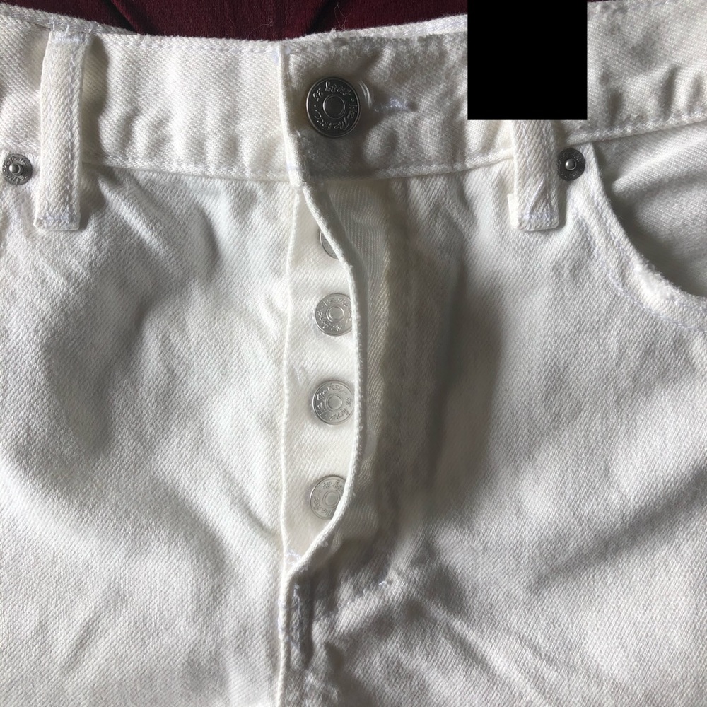 We The Free - Free People White Out Shorts - Women’s 29 - Picture 6 of 6